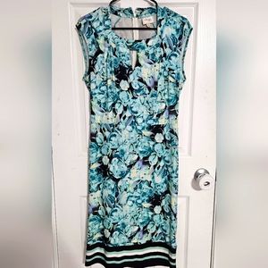 Teal dress